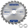 Irwin Cirkelzaagblad Ø184 Mm. Inclusief Reduceerringen Waardoor Geschikt Voor Asgat 16, 20 En 30 Mm, Vertanding 24T