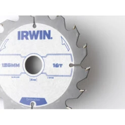 Irwin Cirkelzaagblad 125x20mm 16t -Irwin 123 163