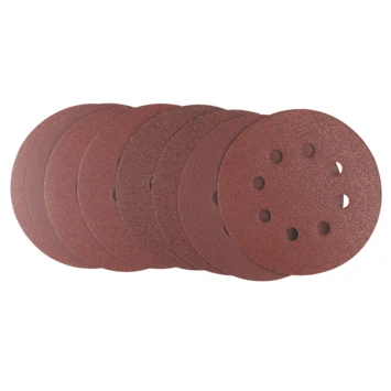 Irwin Schuurschijf Rond Ø125 Mm Zelfhechtend K60/K80/K120/K180, 25 Stuks 2 Irwin Schuurschijf Rond Ø125 Mm Zelfhechtend K60/K80/K120/K180, 25 Stuks - Afbeelding 2