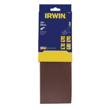 Irwin Schuurband 100 X 620 Mm K80, 3 Stuks 4 Irwin Schuurband 100 X 620 Mm K80, 3 Stuks - Afbeelding 4