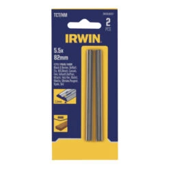 Irwin Reserve Schaafbeitels 5,5 X 82 Mm Voor Elektrische Schaafmachine, 2 Stuks -Irwin 123 284