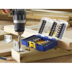 Irwin Schroefbitset Mixed 31-delig. Inclusief Schroefbithouder. In Tough Case. -Irwin 123 361