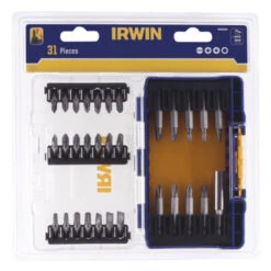 Irwin Schroefbitset Mixed 31-delig. Inclusief Schroefbithouder. In Tough Case. -Irwin 123 362