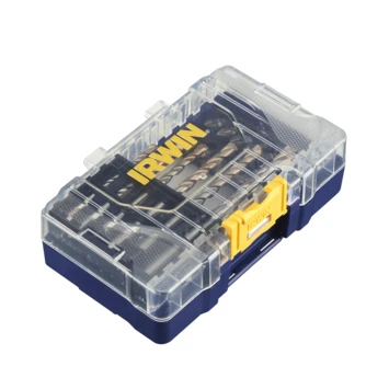 Irwin Gecombineerde Steenboren- En Bitset 25-delig. 1 Irwin Gecombineerde Steenboren- En Bitset 25-delig.