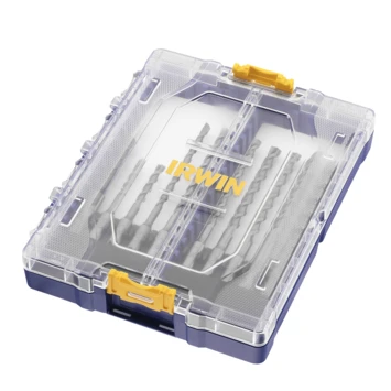 Irwin Betonborenset Met SDS+ Aansluiting 10-delig Ø5-12 Mm In Tough Case. 2 Irwin Betonborenset Met SDS+ Aansluiting 10-delig Ø5-12 Mm In Tough Case. - Afbeelding 2