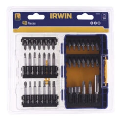 Irwin Schroefbitset Mixed 40-delig. Inclusief Schroefbithouder. In Tough Case. -Irwin 123 436