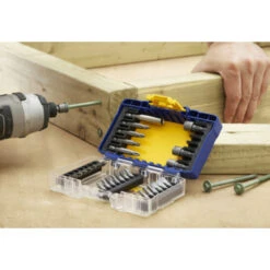 Irwin Schroefbitset Mixed 30-delig. Met Dopsleutels. Inclusief Schroefbithouder. In Tough Case. 8 Irwin Schroefbitset Mixed 30-delig. Met Dopsleutels. Inclusief Schroefbithouder. In Tough Case. -Irwin 123 442