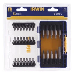Irwin Schroefbitset Mixed 31-delig. Inclusief Schroefbithouder. In Tough Case. -Irwin 41 10