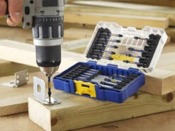 Irwin Impact Pro Schroefbitset Mixed 22-delig. Inclusief Schroefbithouder. In Tough Case. Heavy-duty. -Irwin 41 112