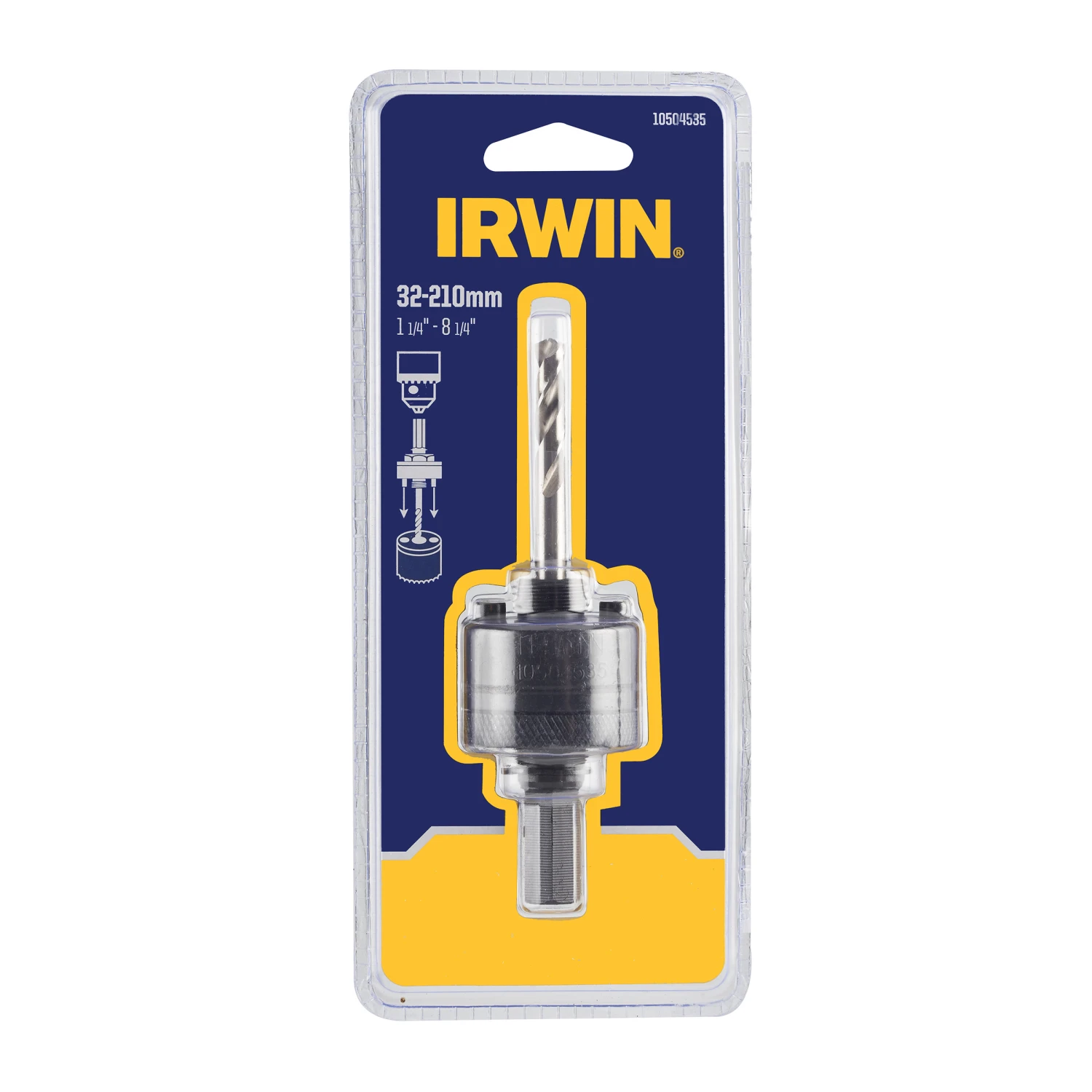 Irwin Booradapter Voor Irwin Bi-metalen Gatzagen Ø32 Mm Tot En Met Ø152 Mm. 2 Irwin Booradapter Voor Irwin Bi-metalen Gatzagen Ø32 Mm Tot En Met Ø152 Mm. - Afbeelding 2
