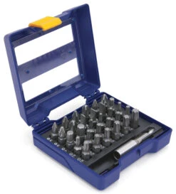 Irwin Schroefbitset Compact. PH/PZ/Torx/sleuf/inbus 25 Mm 31-delig. Inclusief Schroefbithouder.