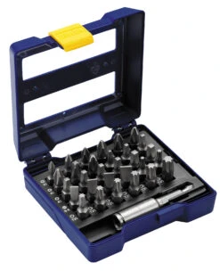 Irwin Schroefbitset Compact. PH/PZ/Torx/sleuf/inbus 25 Mm 31-delig. Inclusief Schroefbithouder. -Irwin 41 163