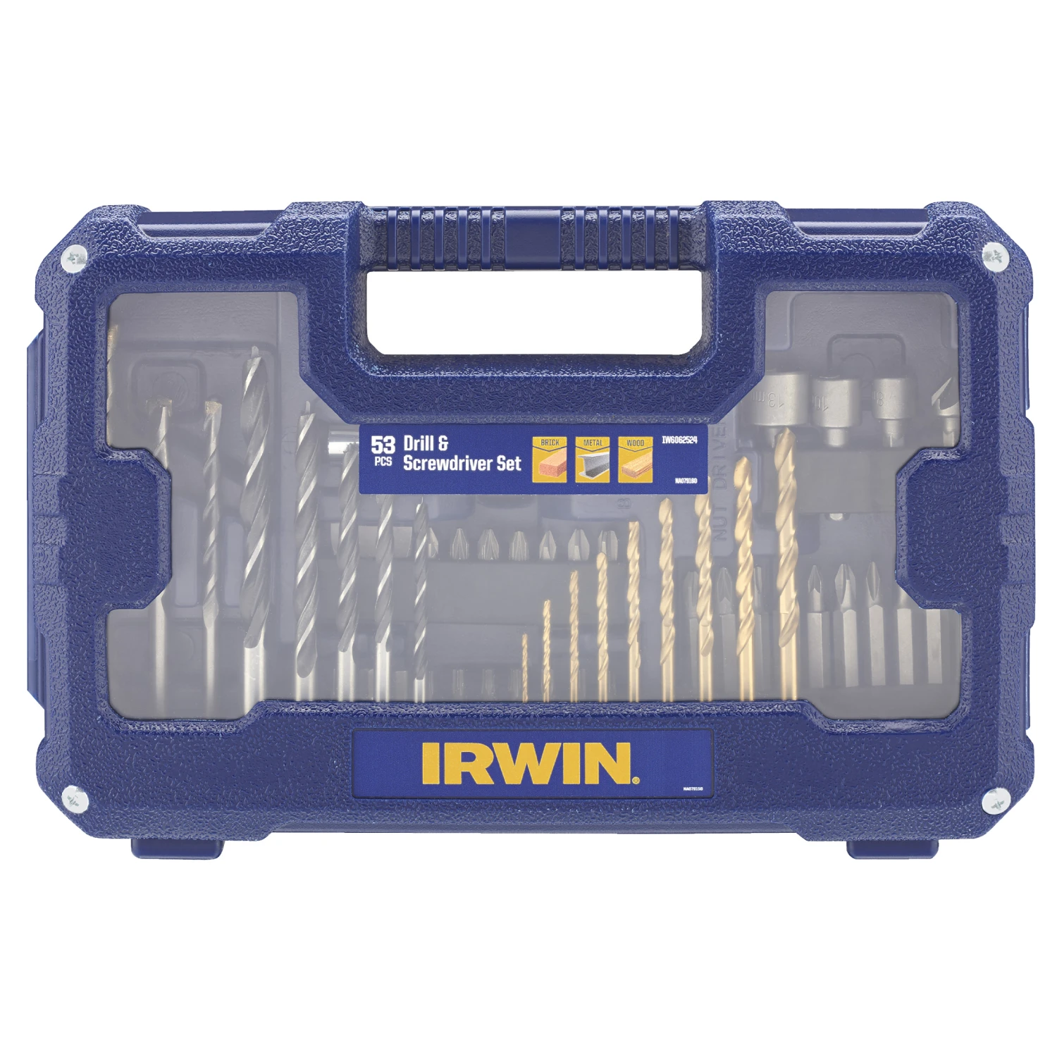 Irwin 53-delige Boren- En Bitset 1 Irwin 53-delige Boren- En Bitset