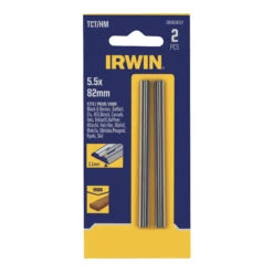 Irwin Reserve Schaafbeitels 5,5 X 82 Mm Voor Elektrische Schaafmachine, 2 Stuks -Irwin 41 218