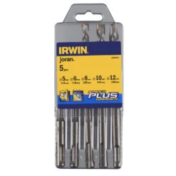 Irwin Betonborenset Met SDS+ Aansluiting 5-delig Ø5-12 Mm. -Irwin 41 260