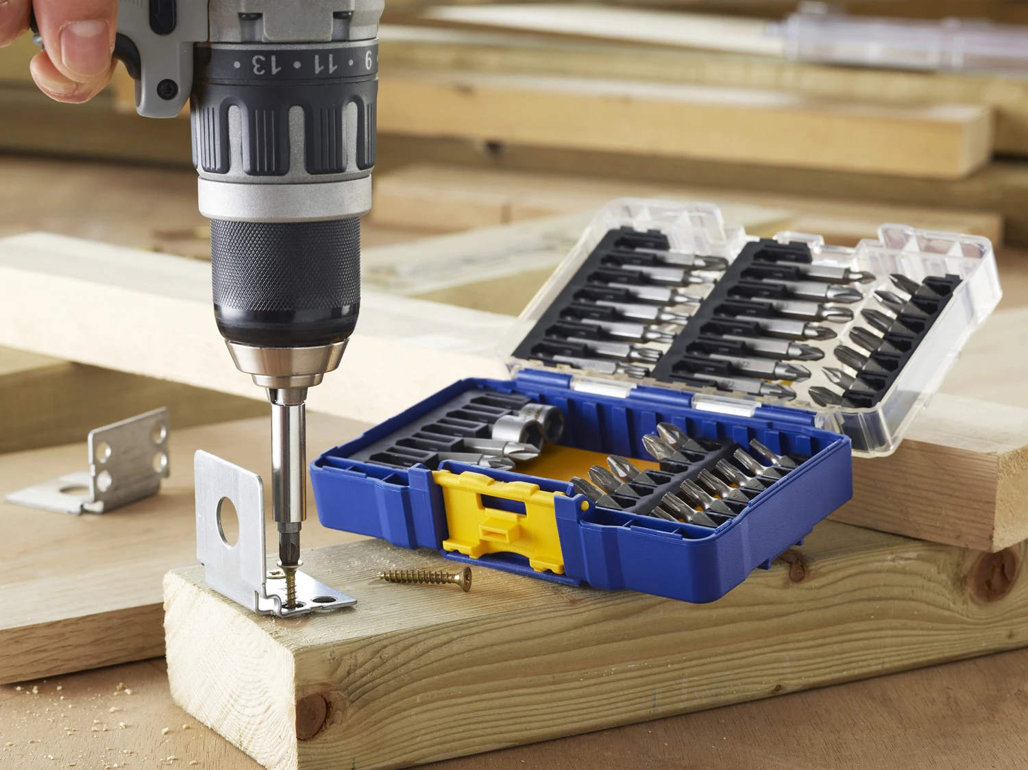 Irwin Schroefbitset Mixed 40-delig. Inclusief Schroefbithouder. In Tough Case. 3 Irwin Schroefbitset Mixed 40-delig. Inclusief Schroefbithouder. In Tough Case. - Afbeelding 3