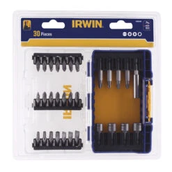 Irwin Schroefbitset Mixed 30-delig. Met Dopsleutels. Inclusief Schroefbithouder. In Tough Case. -Irwin 41 354